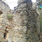 Details der Außenmauern der Einsiedelei von San Francesco Saverio