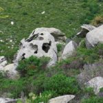 Granitblöcke aus der Region Macinelle