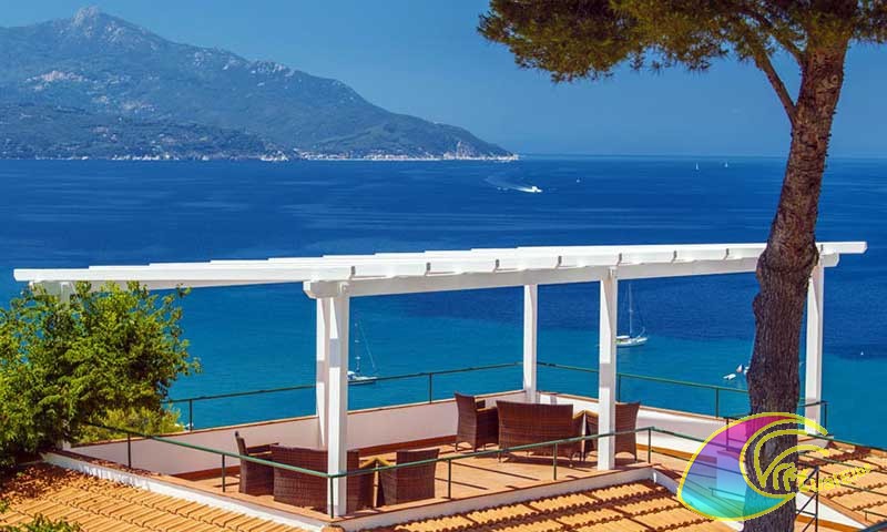Terrazza panoramica Hotel Paradiso 