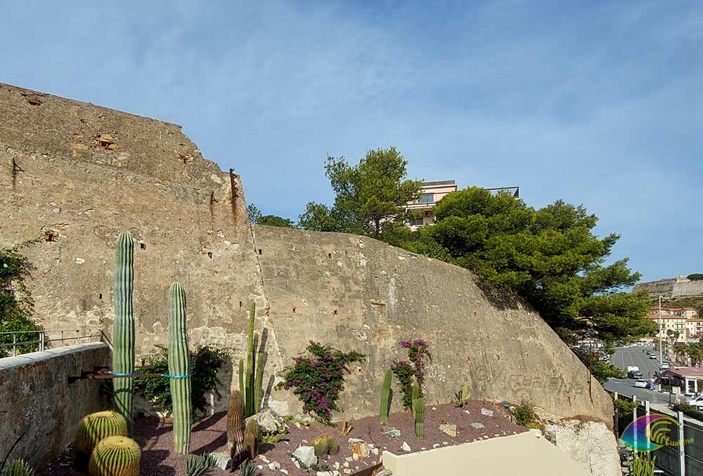 Wände Festung Saint Cloud Portoferraio